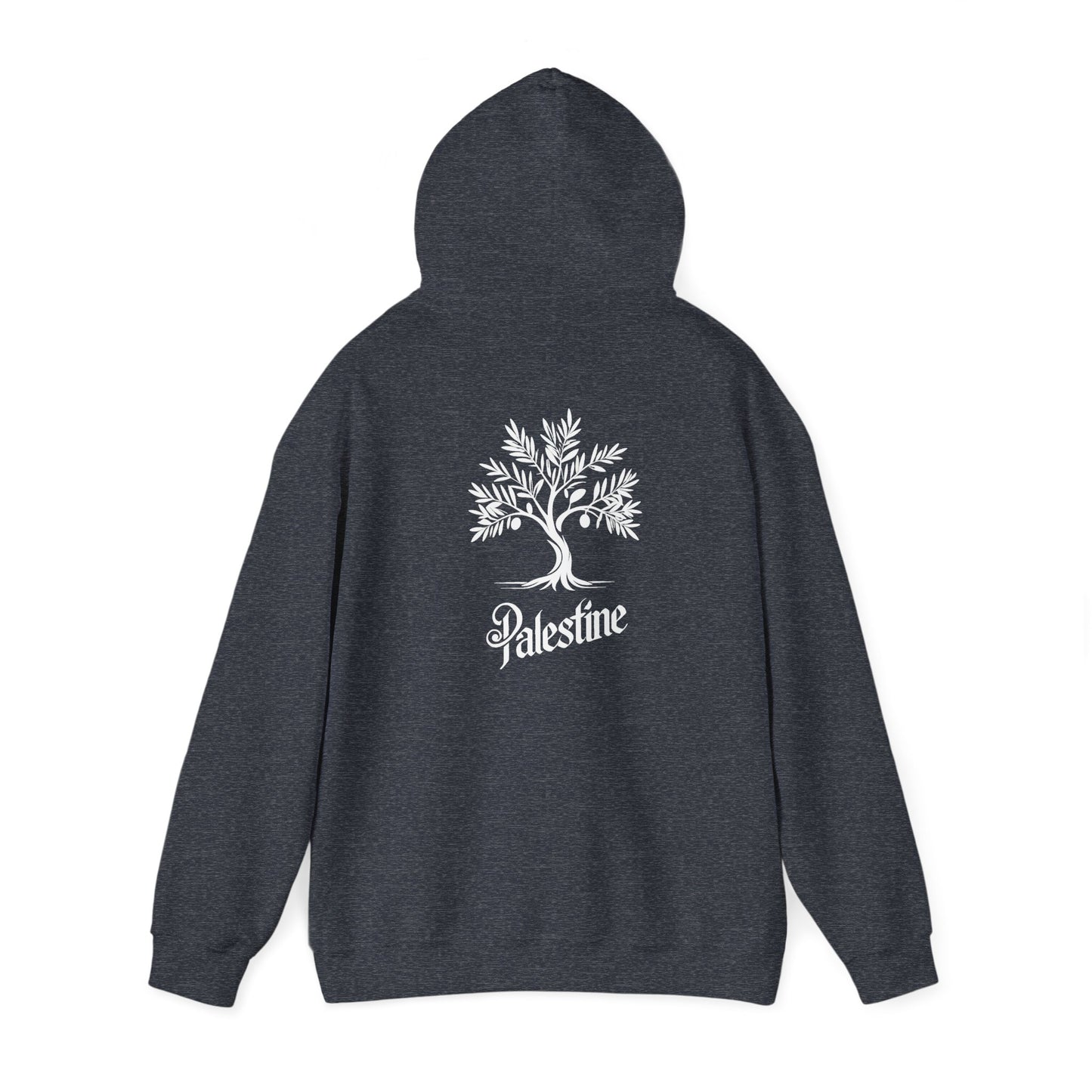 Palestine Olive Tree Unisex Heavy Blend™ Hooded Sweatshirt
