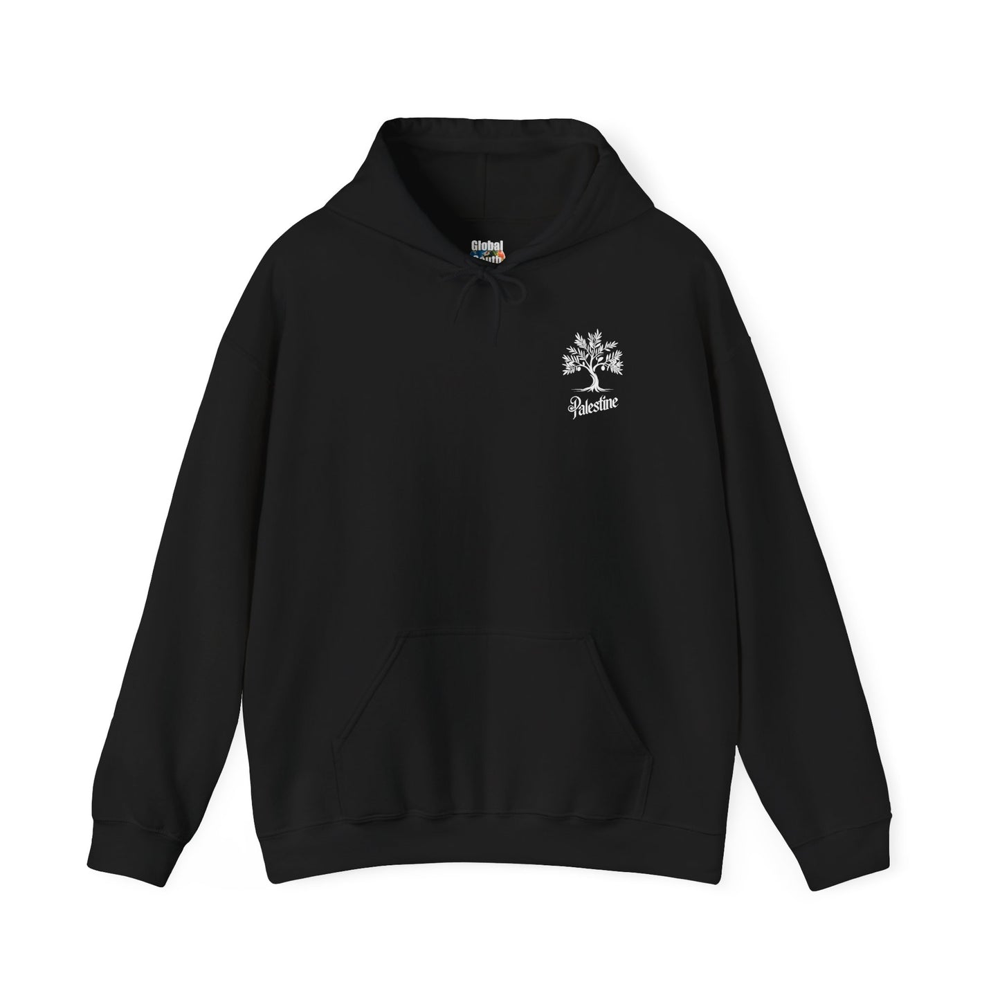 Palestine Olive Tree Unisex Heavy Blend™ Hooded Sweatshirt