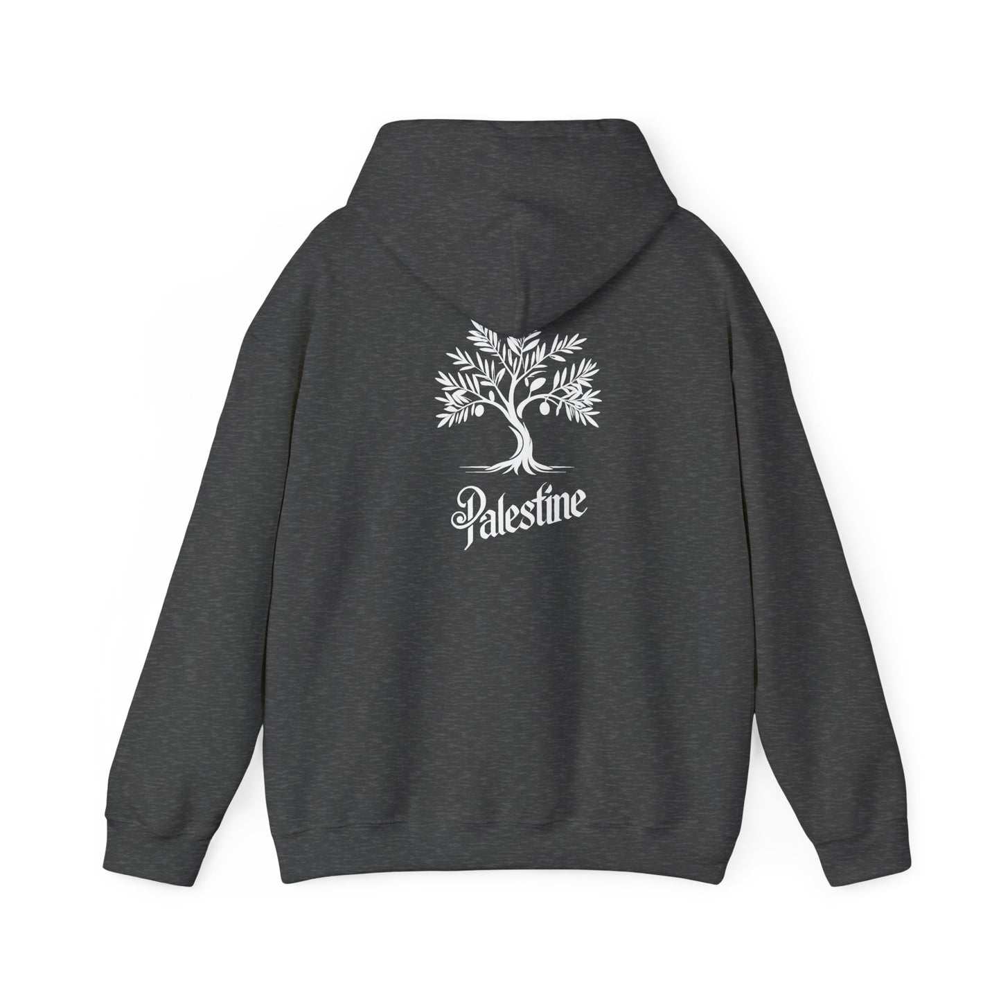 Palestine Olive Tree Unisex Heavy Blend™ Hooded Sweatshirt