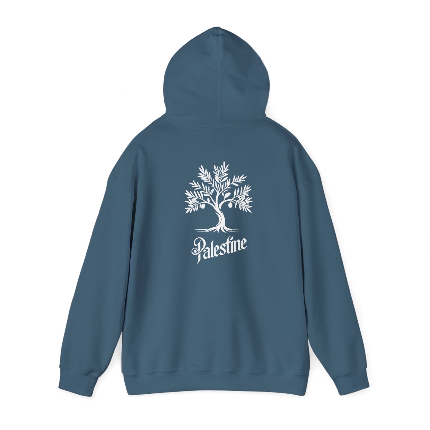 Palestine Olive Tree Unisex Heavy Blend™ Hooded Sweatshirt