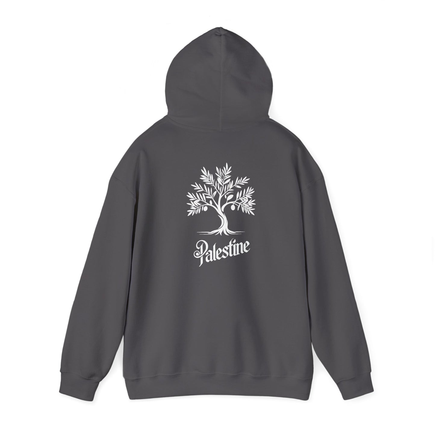 Palestine Olive Tree Unisex Heavy Blend™ Hooded Sweatshirt