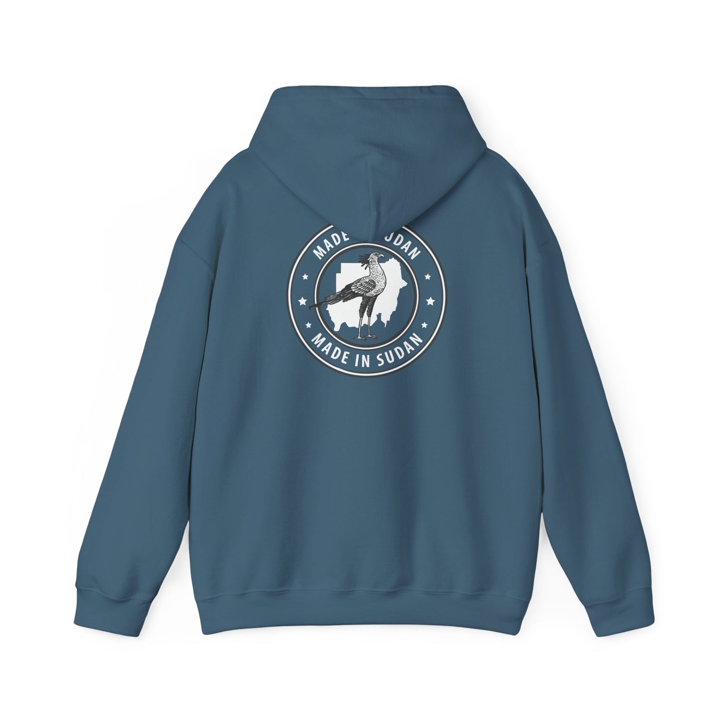 Made in Sudan w/ National Bird Unisex Heavy Blend™ Hooded Sweatshirt