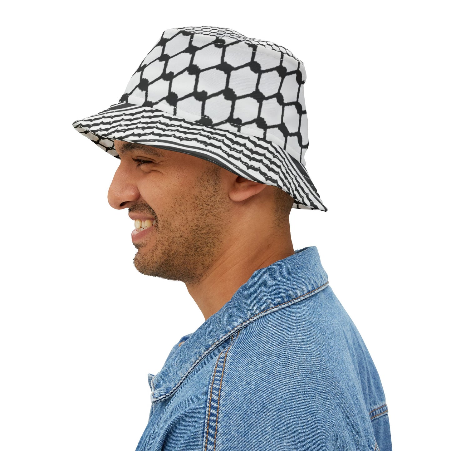 Kufiya Bucket Hat (HRC)