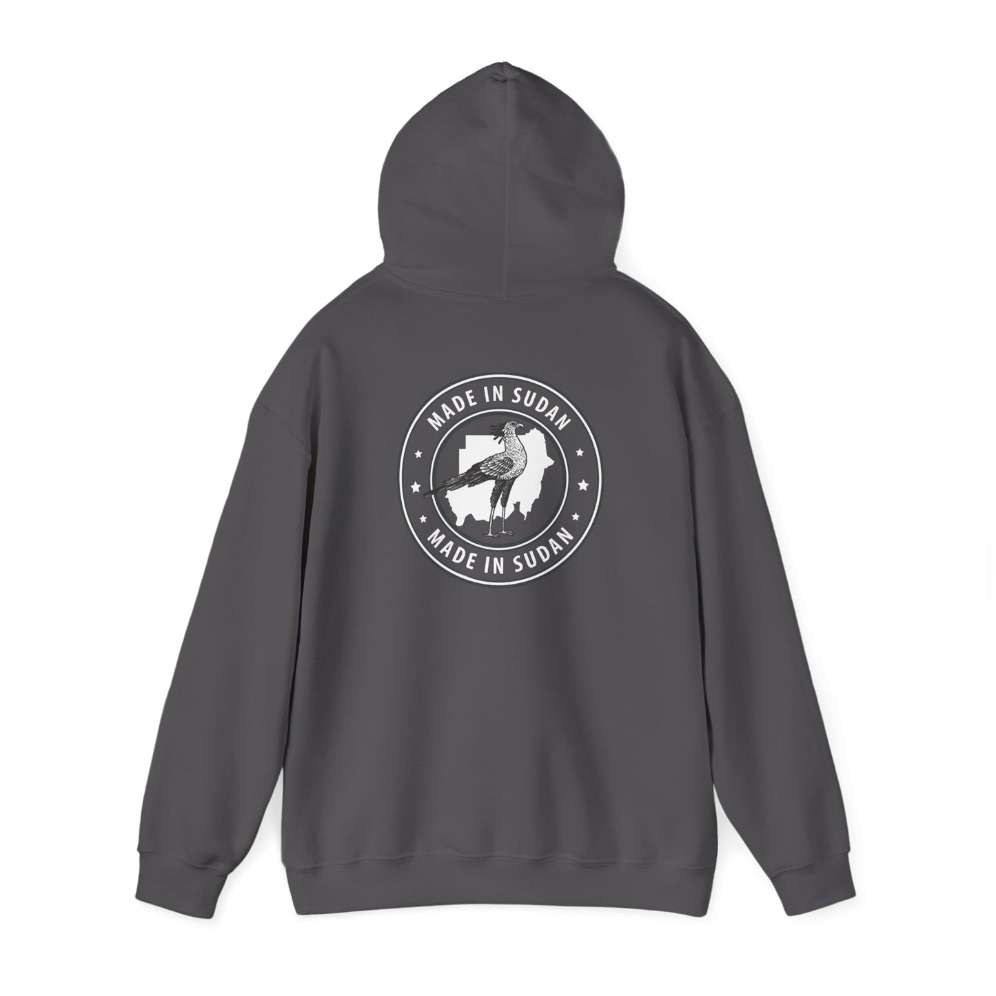 Made in Sudan w/ National Bird Unisex Heavy Blend™ Hooded Sweatshirt