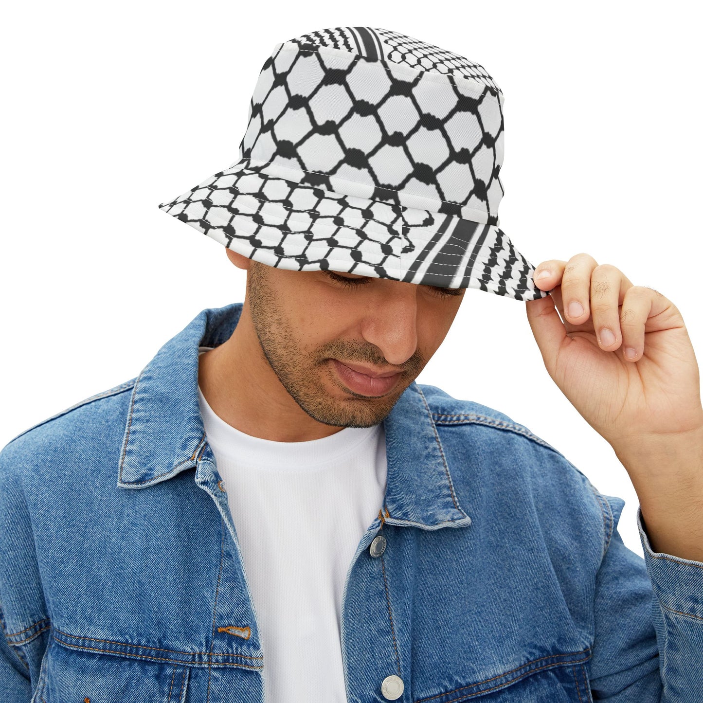 Kufiya Bucket Hat (HRC)