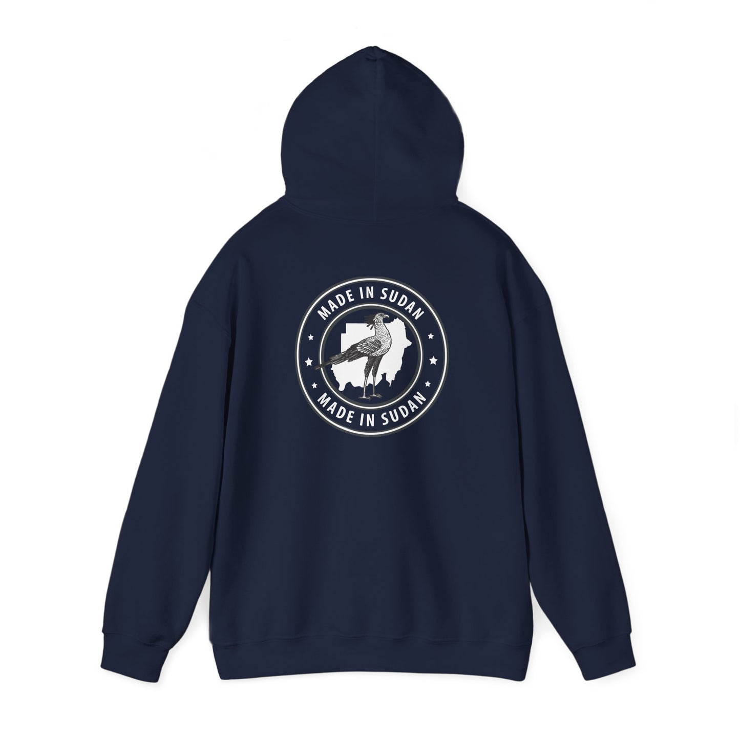 Made in Sudan w/ National Bird Unisex Heavy Blend™ Hooded Sweatshirt