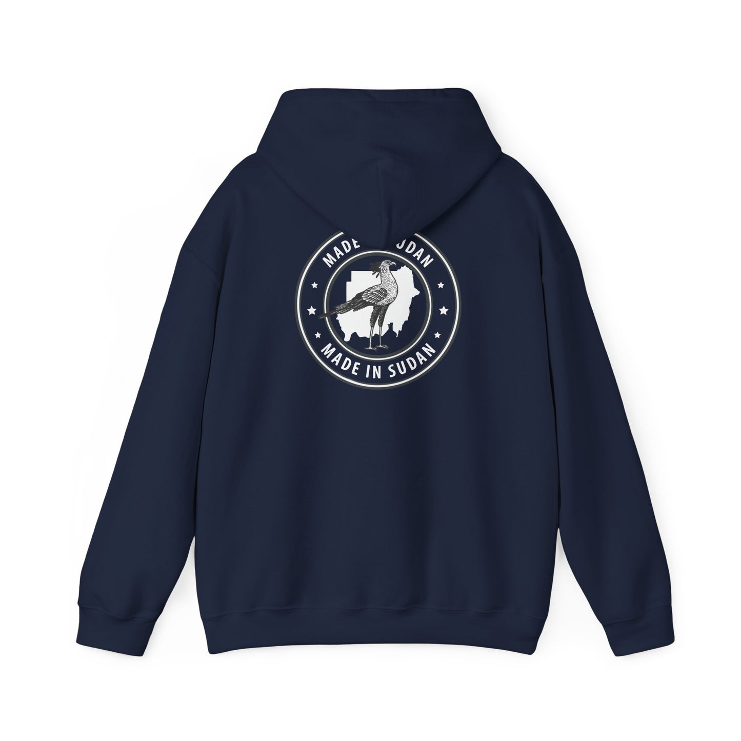 Made in Sudan w/ National Bird Unisex Heavy Blend™ Hooded Sweatshirt