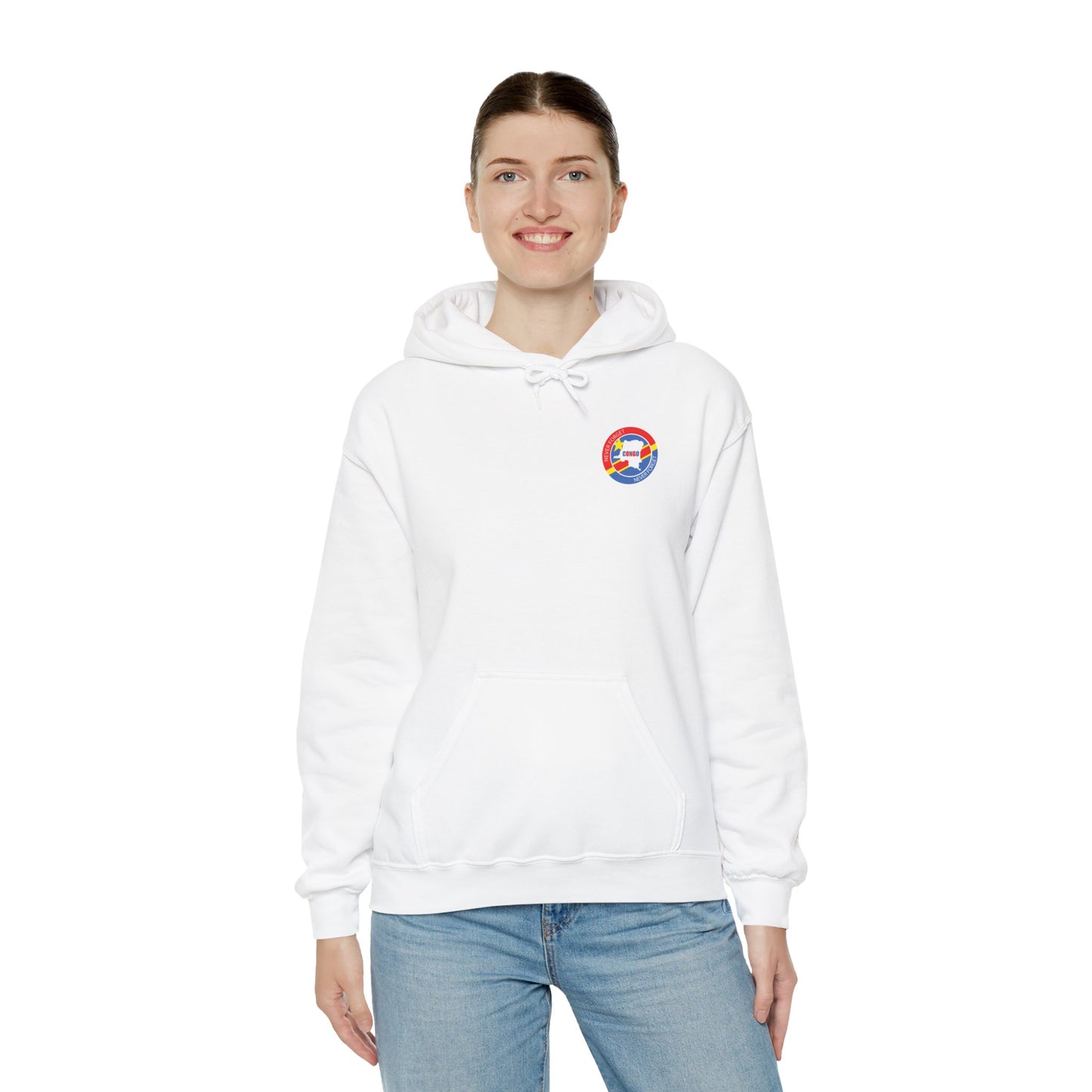 NEVER FORGET CONGO Unisex Heavy Blend™ Hooded Sweatshirt