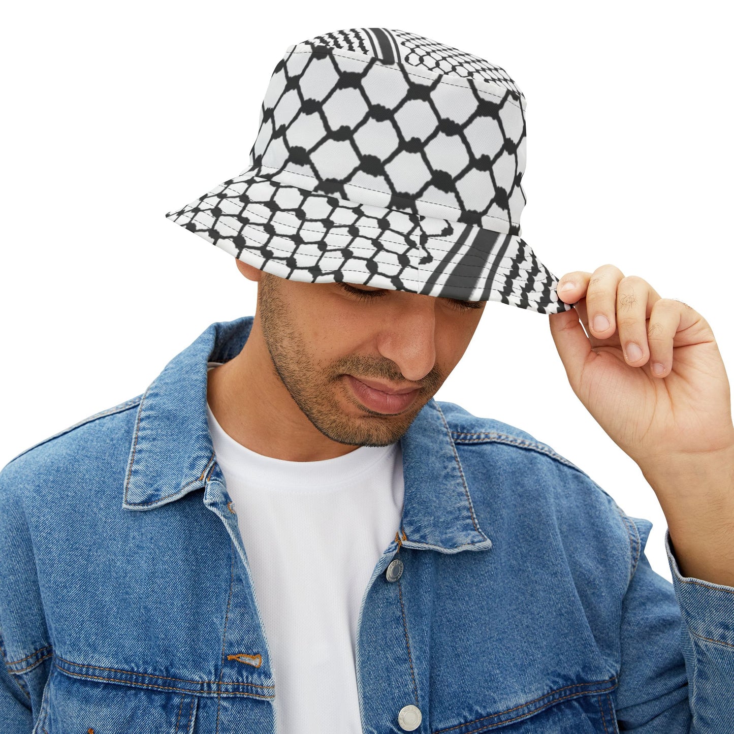 Kufiya Bucket Hat (HRC)