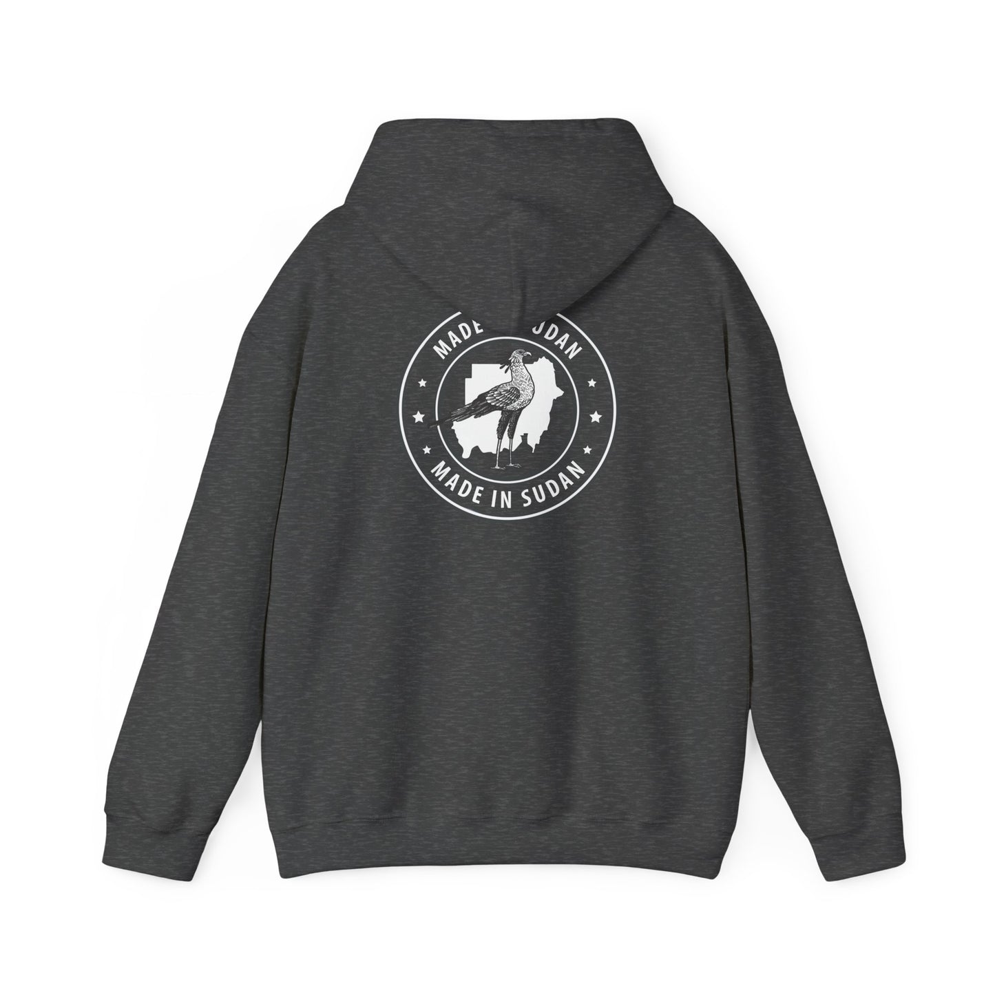 Made in Sudan w/ National Bird Unisex Heavy Blend™ Hooded Sweatshirt